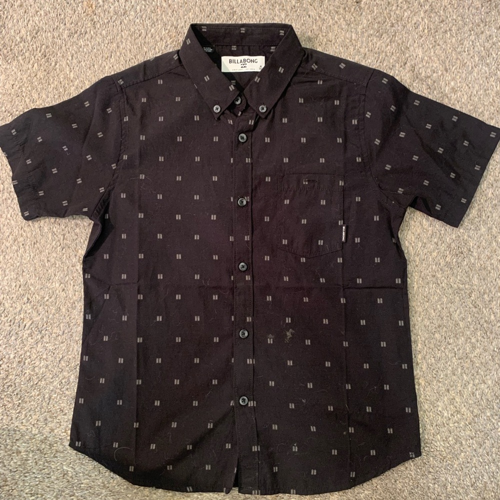 Billabong boy’s Black Short Sleeve Shirt